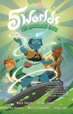 5 Worlds Book 5: The Emerald Gate: (A Graphic Novel)