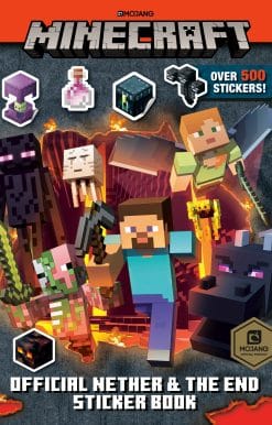 Minecraft Official the Nether and the End Sticker Book (Minecraft)