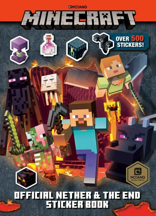 Minecraft Official the Nether and the End Sticker Book (Minecraft)