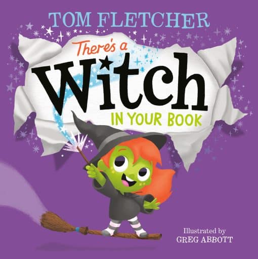 An Interactive Book For Kids and Toddlers: There's a Witch in Your Book