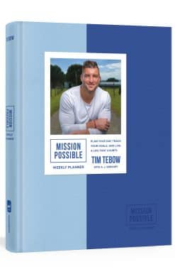 Mission Possible Weekly Planner: Plan Your Day, Track Your Goals, and Live a Life That Counts
