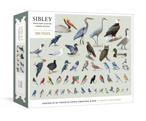 Sibley Backyard Birding Puzzle: 1000-Piece Jigsaw Puzzle with Portraits of Favorite North American Birds : Jigsaw Puzzles for Adults