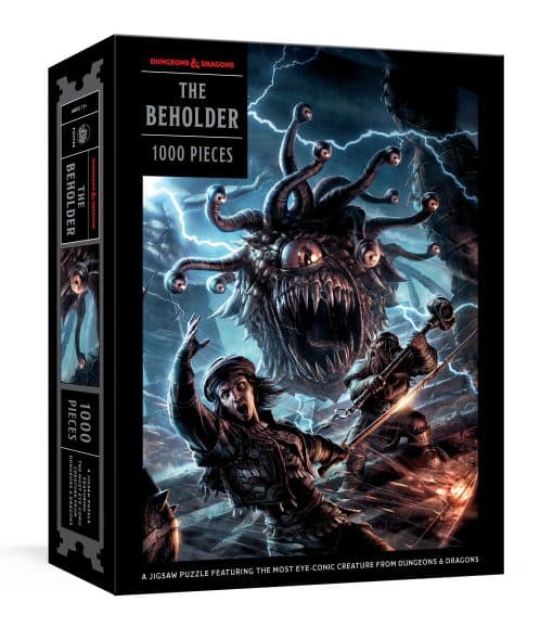 A Dungeon & Dragons Jigsaw Puzzle: Jigsaw Puzzles for Adults: The Beholder Puzzle