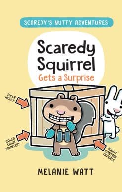 Scaredy Squirrel Gets a Surprise: (A Graphic Novel)