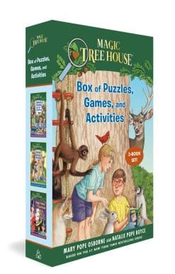 Magic Tree House Box of Puzzles, Games, and Activities (3 Book Set)