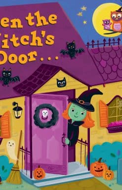Open the Witch's Door: A Halloween Lift-the-Flap Book