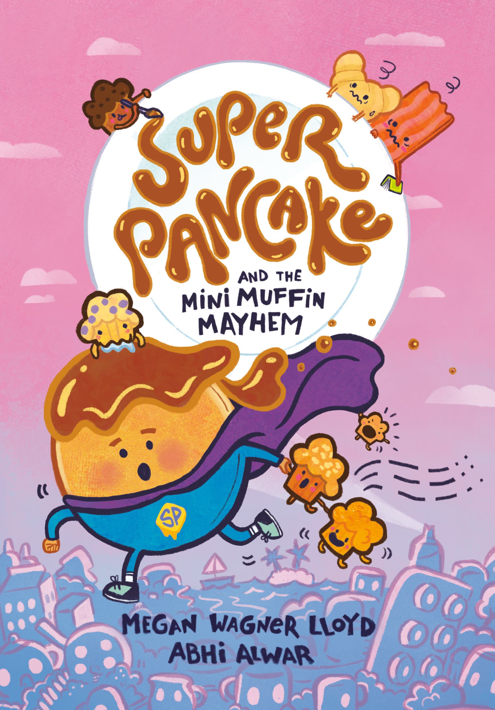 9780593378496 Super Pancake and the Mini Muffin Mayhem: (A Graphic Novel)