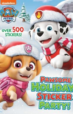 Pawsome Holiday Sticker Party! (PAW Patrol): A Holiday Book for Kids with Over 500 Stickers