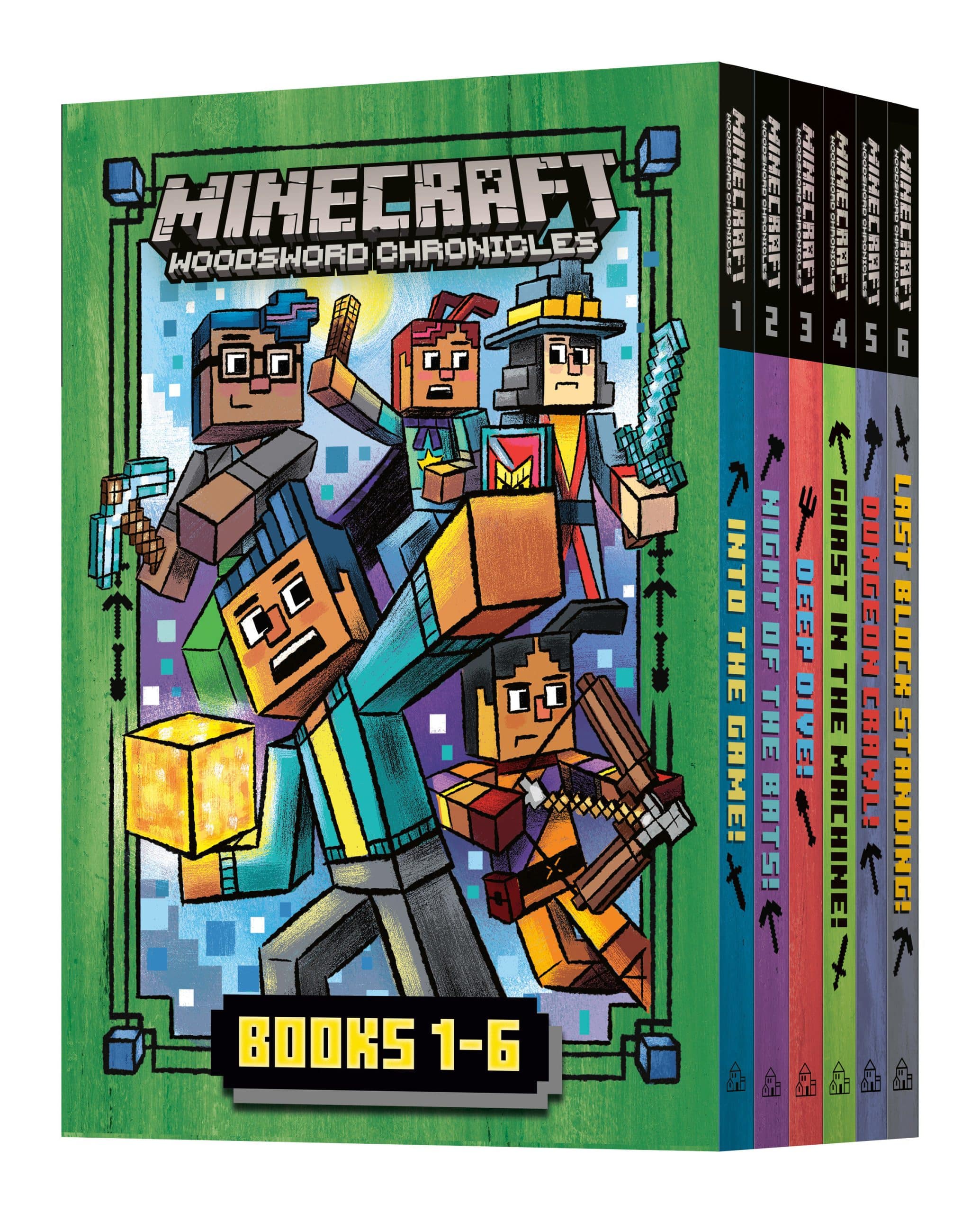 9780593380833 Minecraft Woodsword Chronicles: The Complete Series: Books 1-6 (Minecraft Woosdword Chronicles)