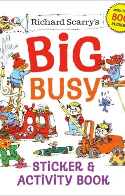 Richard Scarry's Big Busy Sticker & Activity Book