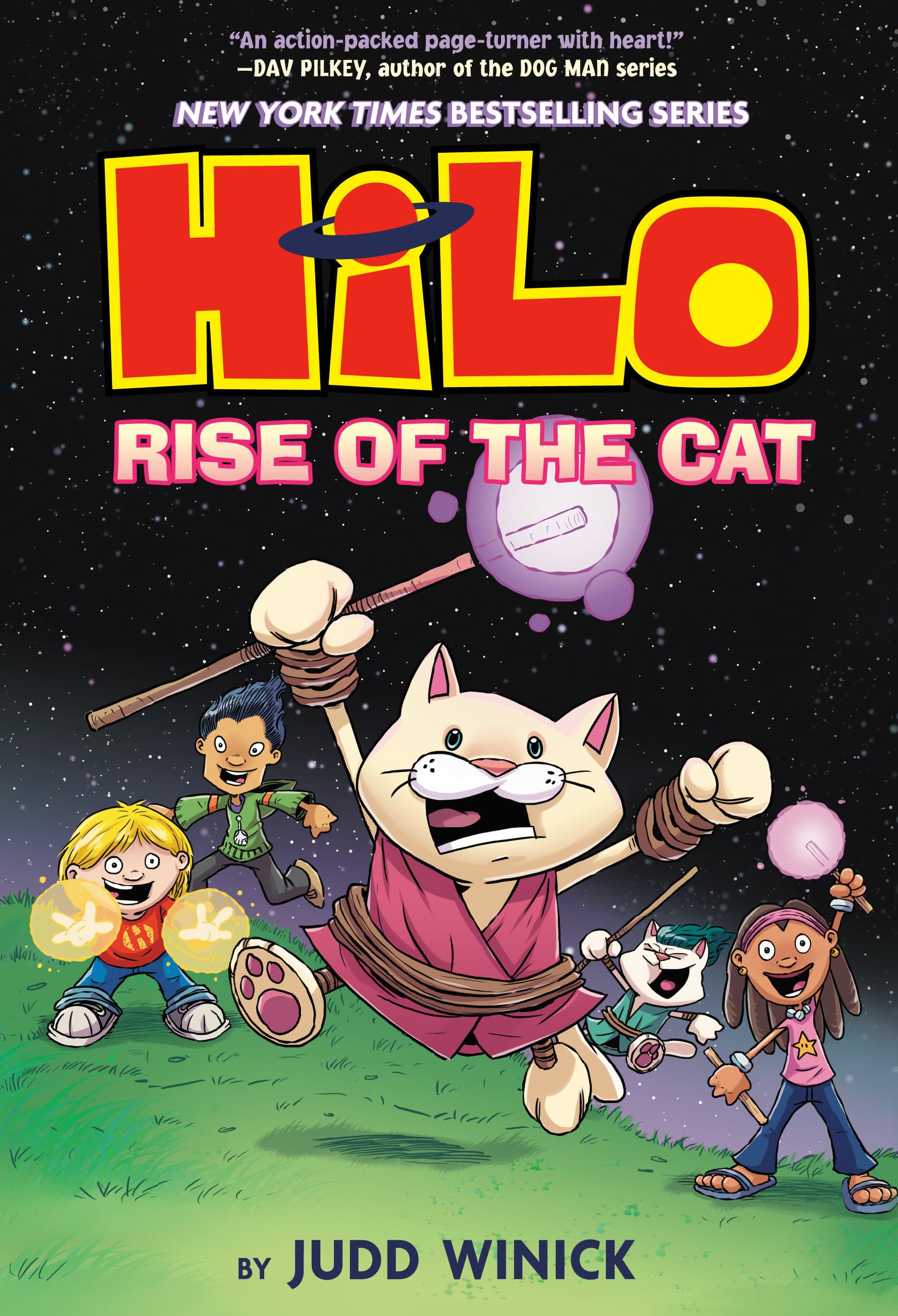 9780593488140 Hilo Book 10: Rise of the Cat: (A Graphic Novel)