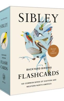 Sibley Backyard Birding Flashcards, Revised and Updated: 100 Common Birds of Eastern and Western North America