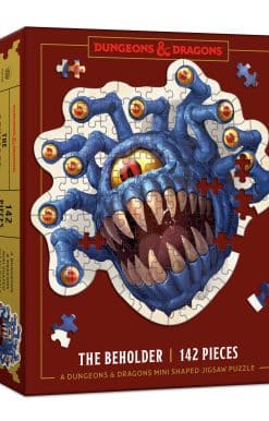 Dungeons & Dragons Mini Shaped Jigsaw Puzzle: The Beholder Edition: 142-Piece Collectible Puzzle for All Ages