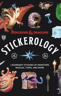 Legendary Stickers of Monsters, Magical Items, and More: Stickers for Journals, Water Bottles, Laptops, Planners, and More: Dungeons & Dragons Stickerology
