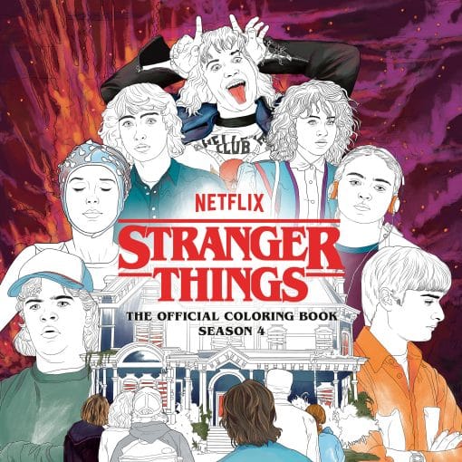 Stranger Things: The Official Coloring Book, Season 4: