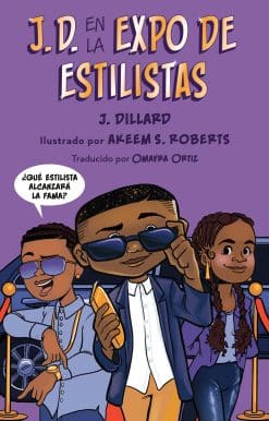 J.D. en la expo de estilistas