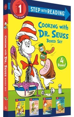 Cooking with Dr. Seuss Step into Reading 4-Book Boxed Set: Cooking with the Cat; Cooking with the Grinch; Cooking with Sam-I-Am; Cooking with the Lorax