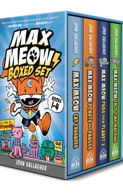 Max Meow Boxed Set: Welcome to Kittyopolis (Books 1-4): (A Graphic Novel Boxed Set)