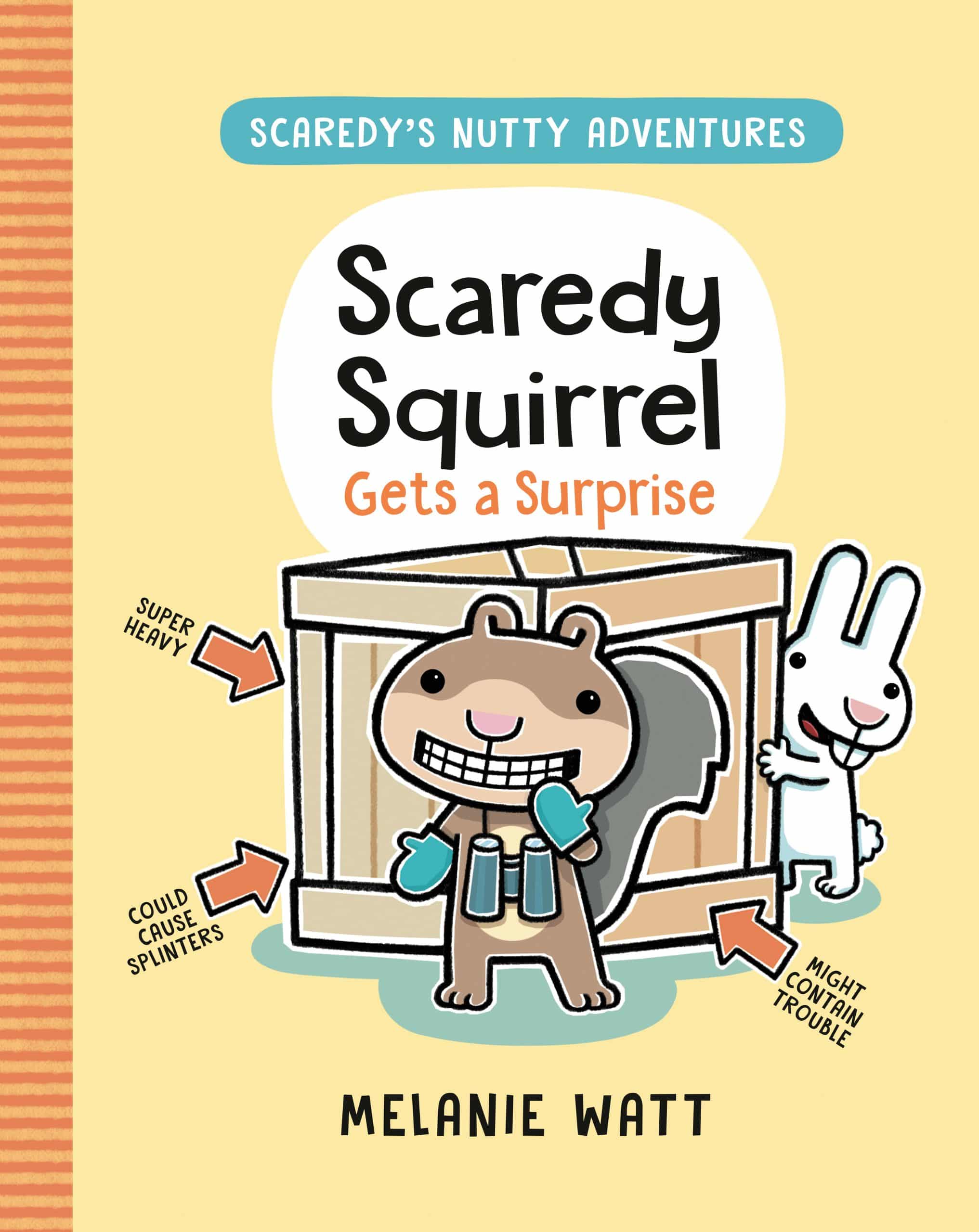 (A Graphic Novel): Scaredy Squirrel Gets a Surprise