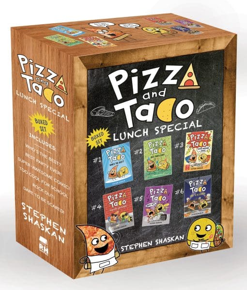 Pizza and Taco Lunch Special: 6-Book Boxed Set: Books 1-6 (A Graphic Novel Boxed Set)