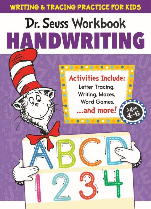 Tracing and Handwriting Practice for Kids Ages 4-6: Dr. Seuss Handwriting Workbook