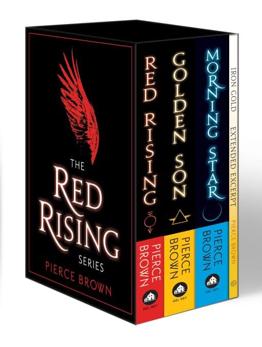 Red Rising, Golden Son, Morning Star, and an exclusive extended excerpt of Iron Gold: Red Rising 3-Book Box Set