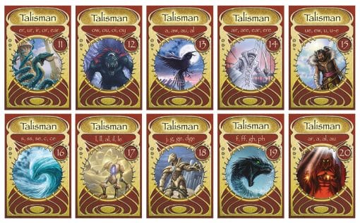 Phonic Books Talisman Card Games, Boxes 11-20