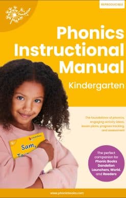 Phonic Books Dandelion Instructional Manual Kindergarten