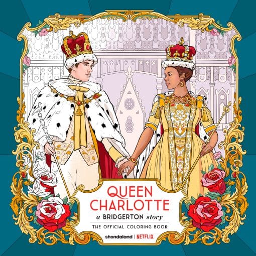 Queen Charlotte, A Bridgerton Story: The Official Coloring Book: