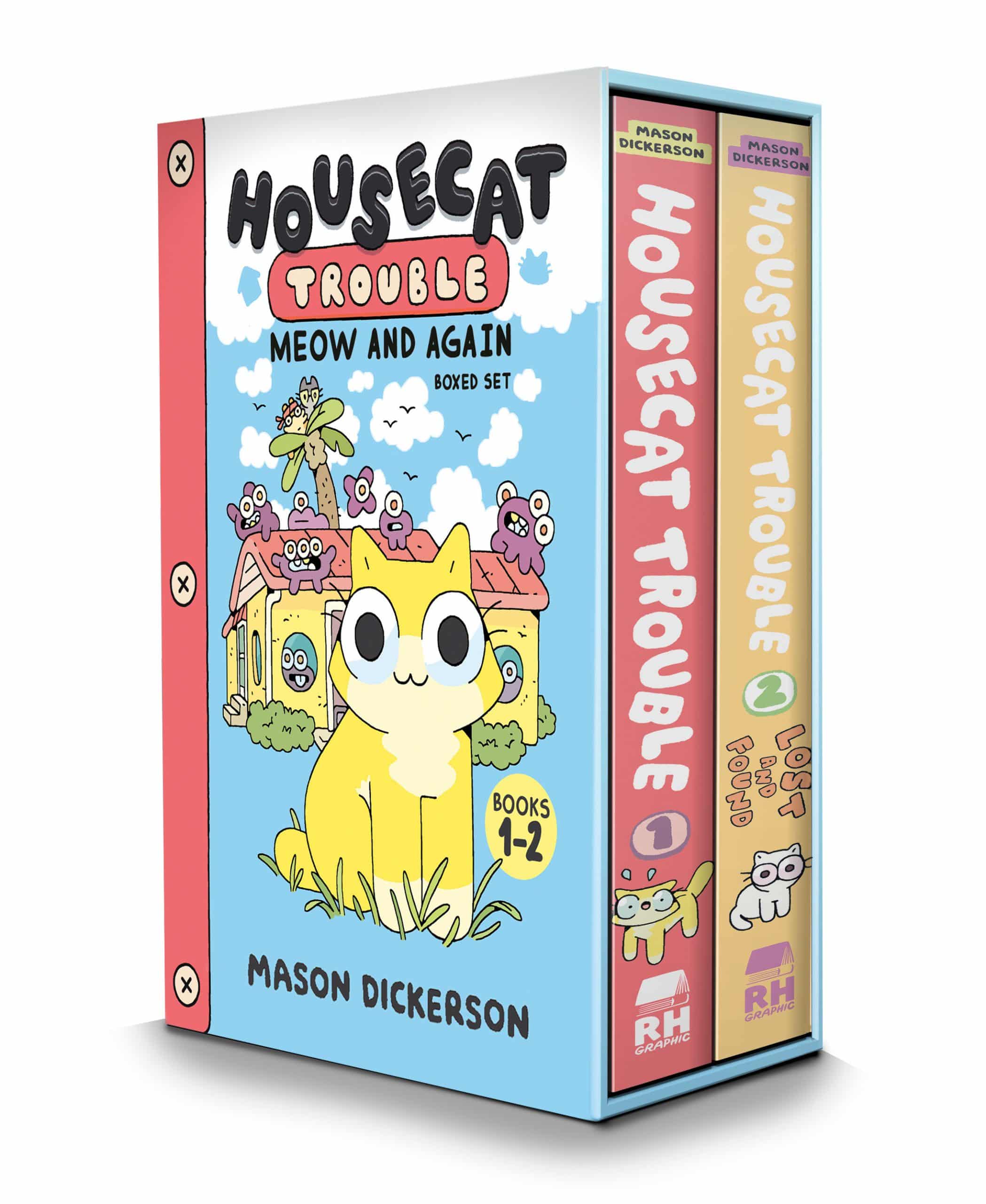Housecat Trouble, Lost and Found (A Graphic Novel Boxed Set): Housecat Trouble: Meow and Again Boxed Set