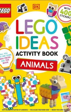 LEGO Ideas Activity Book Animals: Packed with LEGO Building and Sticker Activities and Fun Facts. With 400 Stickers!