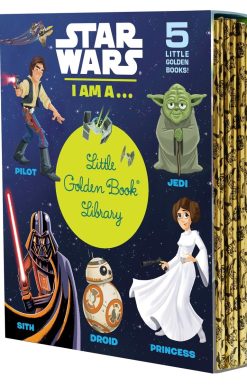 Star Wars: I Am a...Little Golden Book Library -- 5 Little Golden Books: I Am a Pilot; I Am a Jedi; I Am a Sith; I Am a Droid; I Am a Princess
