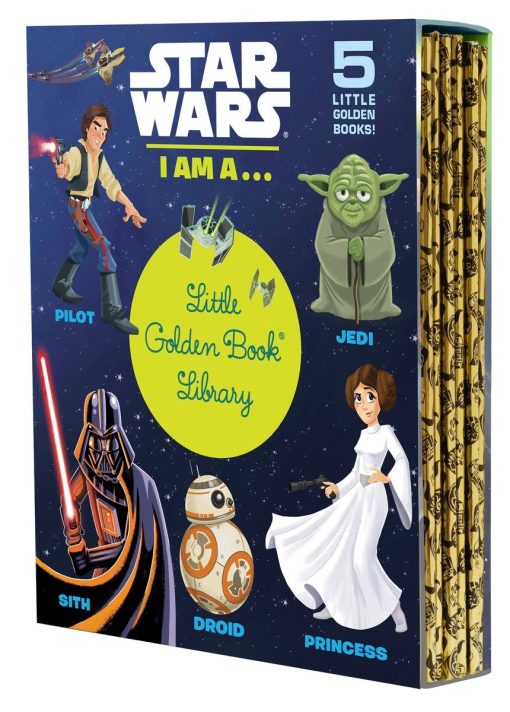 Star Wars: I Am a...Little Golden Book Library -- 5 Little Golden Books: I Am a Pilot; I Am a Jedi; I Am a Sith; I Am a Droid; I Am a Princess