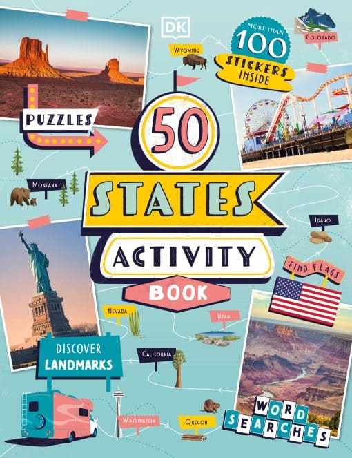 50 States Activity Book