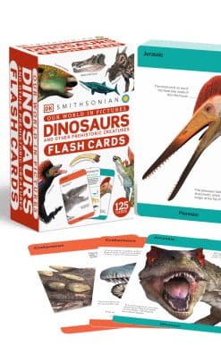 Our World in Pictures Dinosaurs and Other Prehistoric Creatures Flash Cards