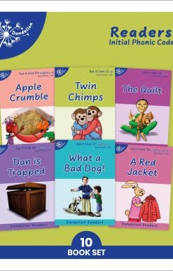 Decodable Books for Beginner Readers Two Letter Spellings sh, ch, th, ng, qu, wh, -ed, -ing, -le: Phonic Books Dandelion Readers Set 2 Units 11-20 Twin Chimps (Two Letter Spellings sh, ch, th, ng, qu, wh, -ed, -ing, -le)