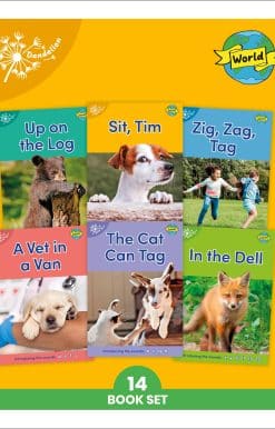 Phonic Books Dandelion World Stages 1-7 (Alphabet Code): Decodable Books for Beginner Readers Sounds of the Alphabet