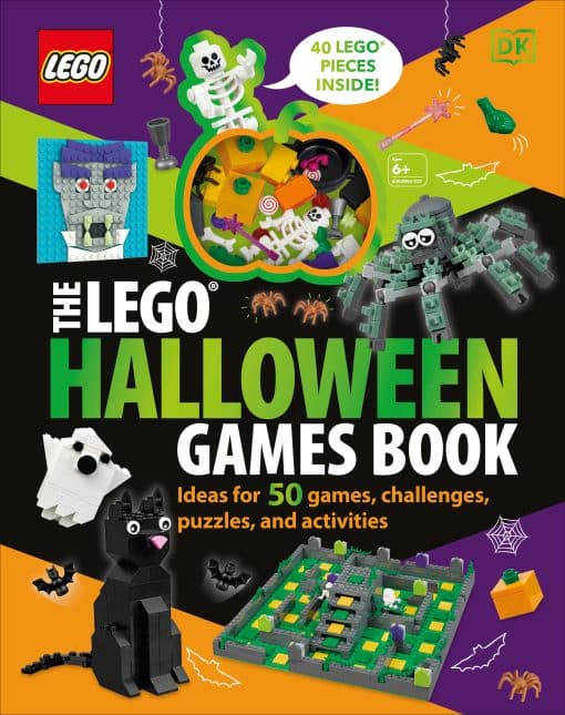 The LEGO Halloween Games Book: Ideas for 50 Games, Challenges, Puzzles, and Activities