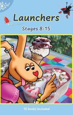 Phonic Books Dandelion Launchers Stages 8-15 Junk Bindup (Words with Four Sounds CVCC): Decodable Books for Beginner Readers Words with Four Sounds CVCC