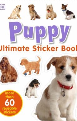 Ultimate Sticker Book: Puppy: More Than 60 Reusable Full-Color Stickers