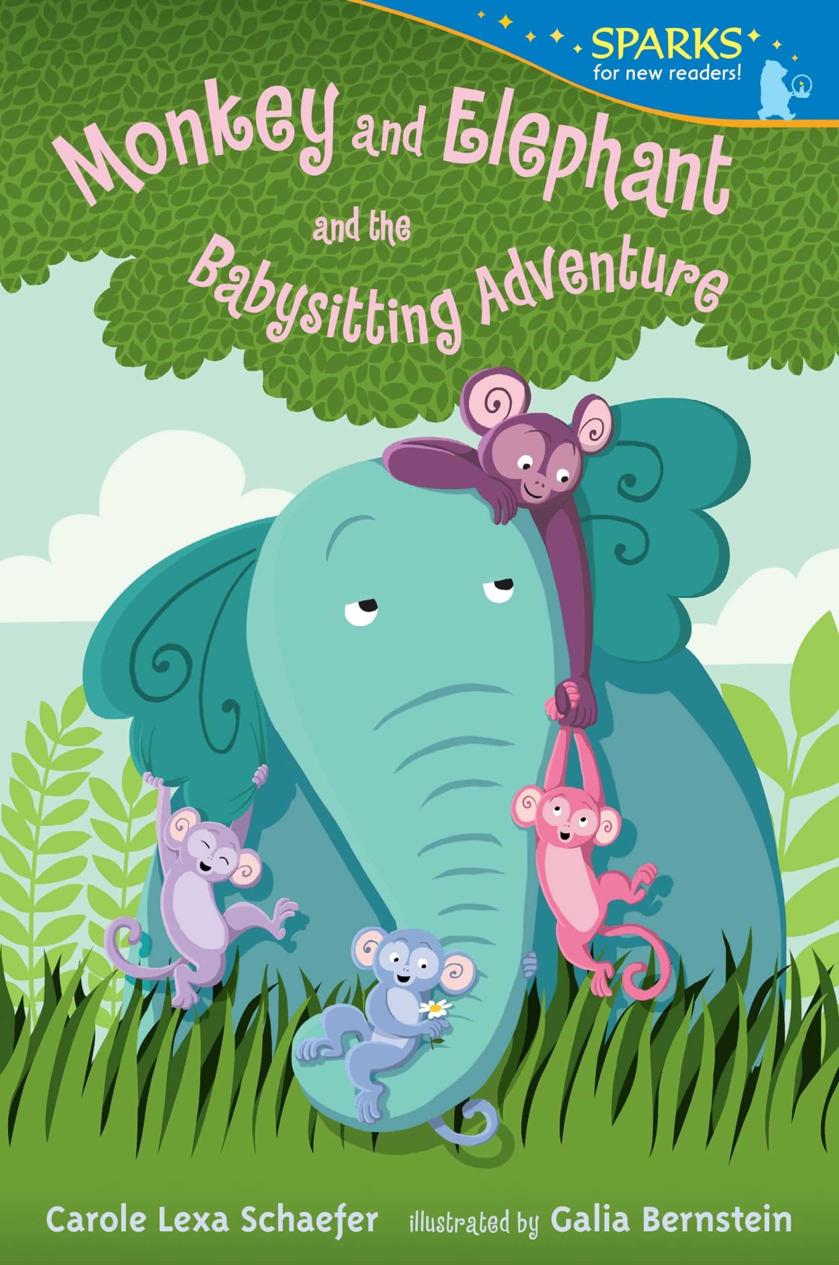 9780763697815 Monkey and Elephant and the Babysitting Adventure: Candlewick Sparks