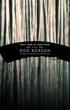 Rain; road; an open boat: