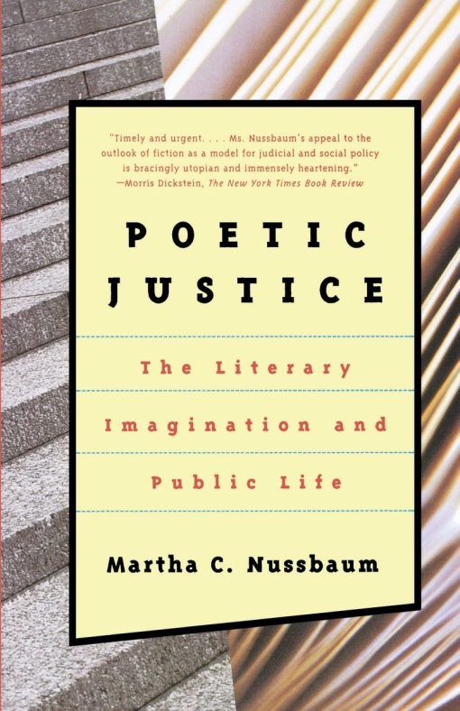 The Literary Imagination and Public Life: Poetic Justice