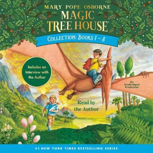 Magic Tree House Collection: Books 1-8: Dinosaurs Before Dark, The Knight at Dawn, Mummies in the Morning, Pirates Past Noon, Night of the Ninjas, Afternoon on the Amazon, and more!