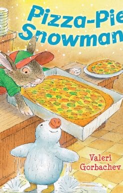 Pizza-Pie Snowman