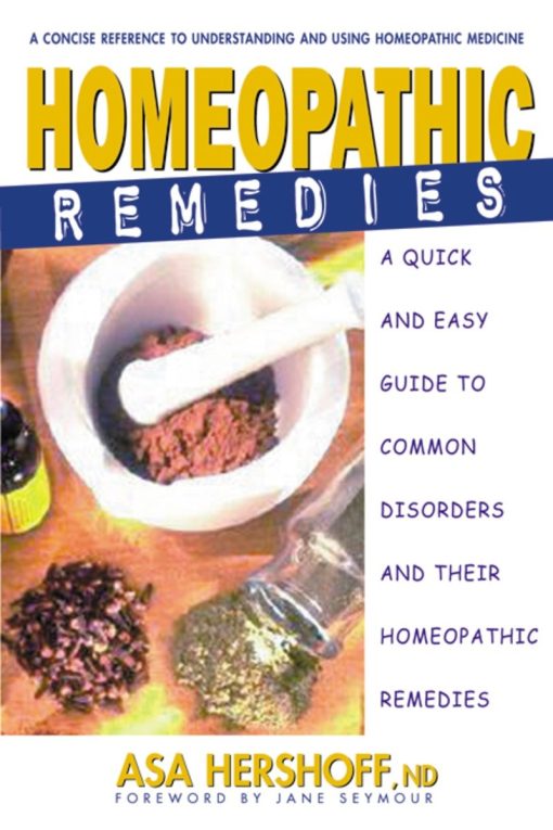 Homeopathic Remedies: A Quick and Easy Guide to Common Disorders and Their Homeopathic Remedies