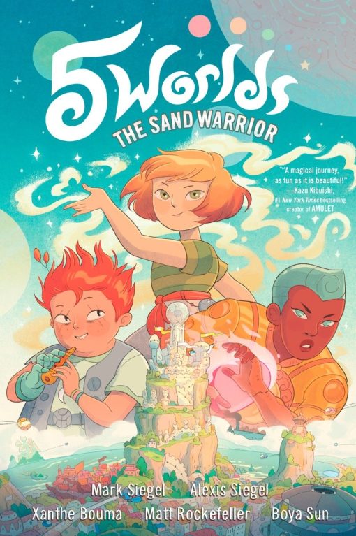 (A Graphic Novel): 5 Worlds Book 1: The Sand Warrior