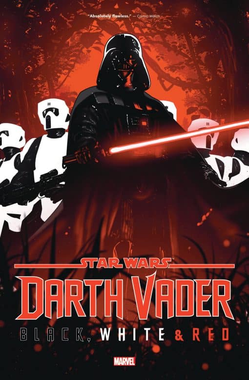 STAR WARS: DARTH VADER - BLACK, WHITE & RED