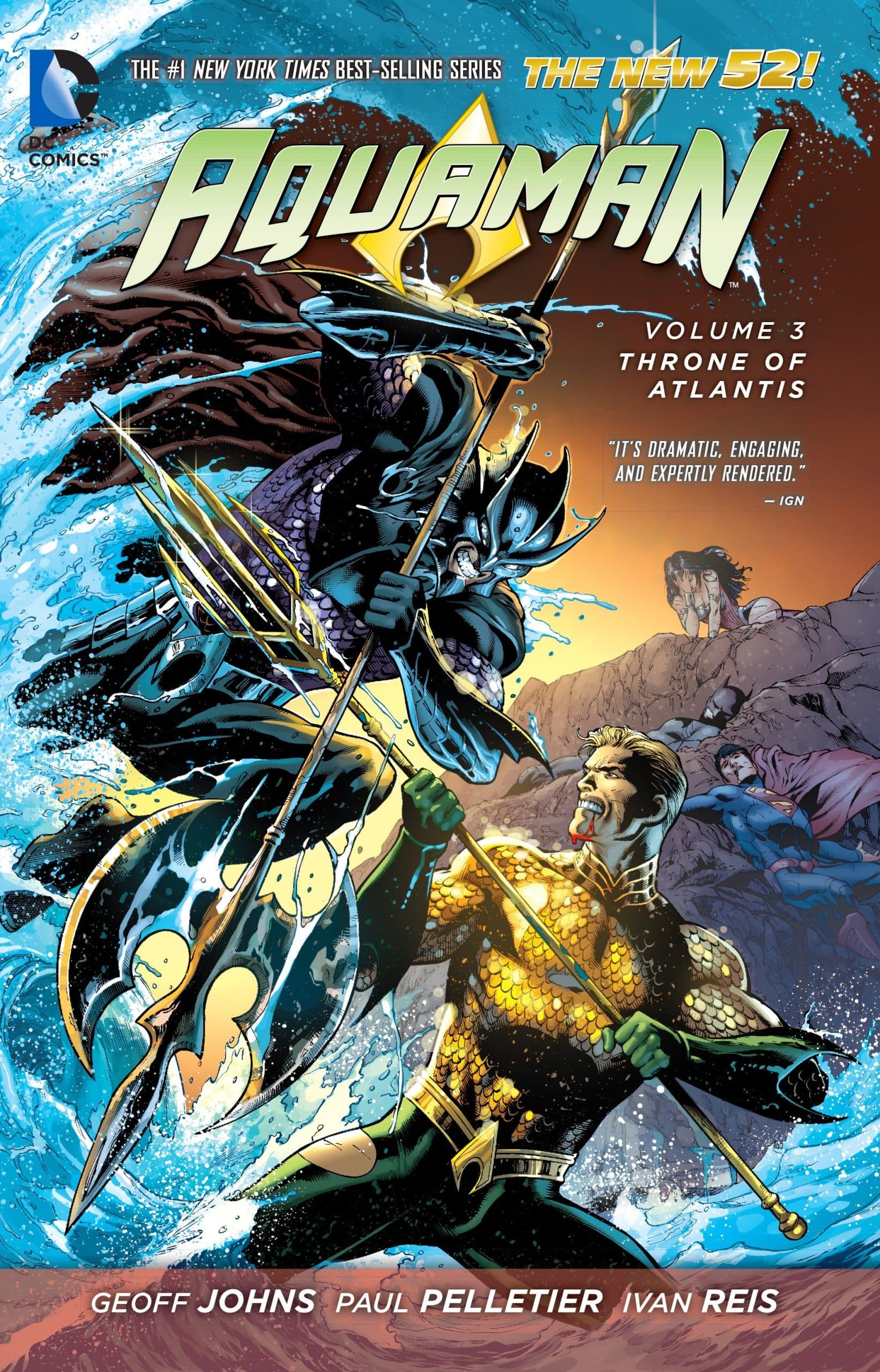 9781401246952 Aquaman Vol. 3: Throne of Atlantis (The New 52)
