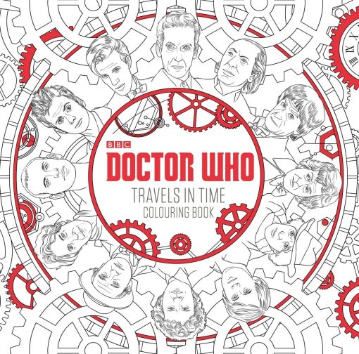 Doctor Who: Travels in Time Colouring Book: